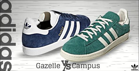 adidas campus vs gazelle